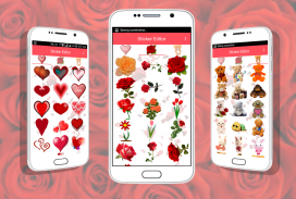 Romantic Rose Stickers Screenshot 2