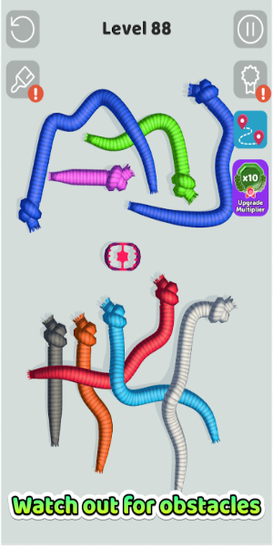 Snakes Tangled mod apk