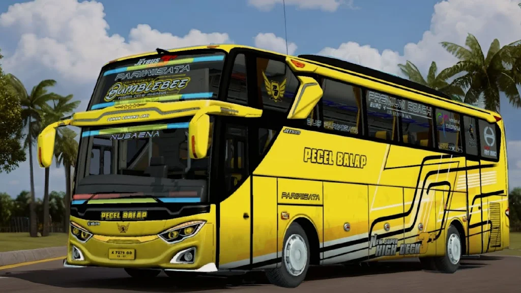 Bus Pecel Balap Bumblebee Captura de pantalla 0