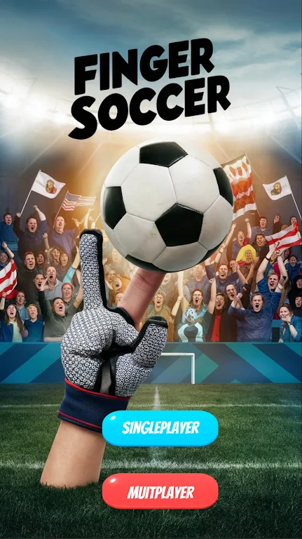 Finger Soccer Mutiplayer 1 স্ক্রিনশট 0