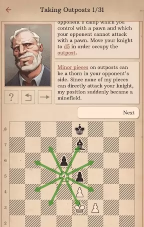 Learn Chess with Dr Wolf Screenshot 1