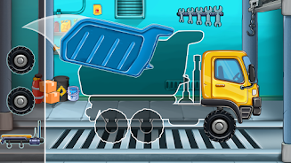 Truck wash train builder game 螢幕截圖 0