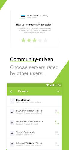 SOLAR dVPN: Fast & Anonymous Screenshot 2