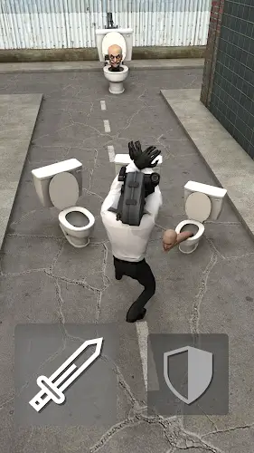 Toilet Fight: Open World Скриншот 0