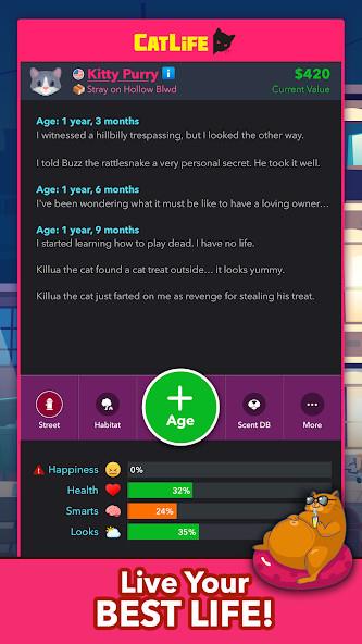 BitLife Cats - CatLife Ekran Görüntüsü 3