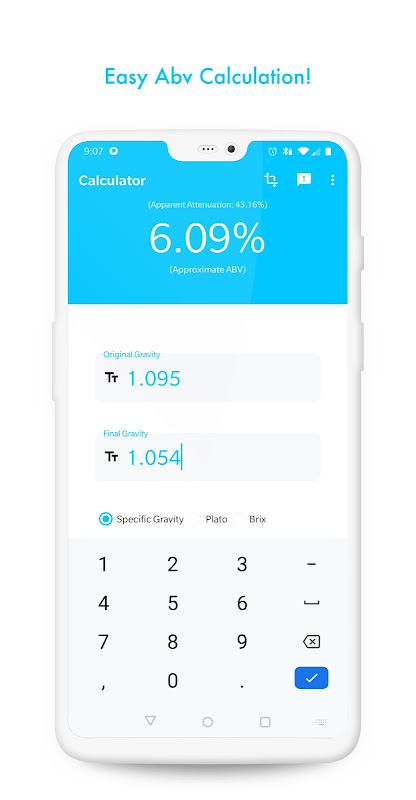 Simple ABV Calculator スクリーンショット 0