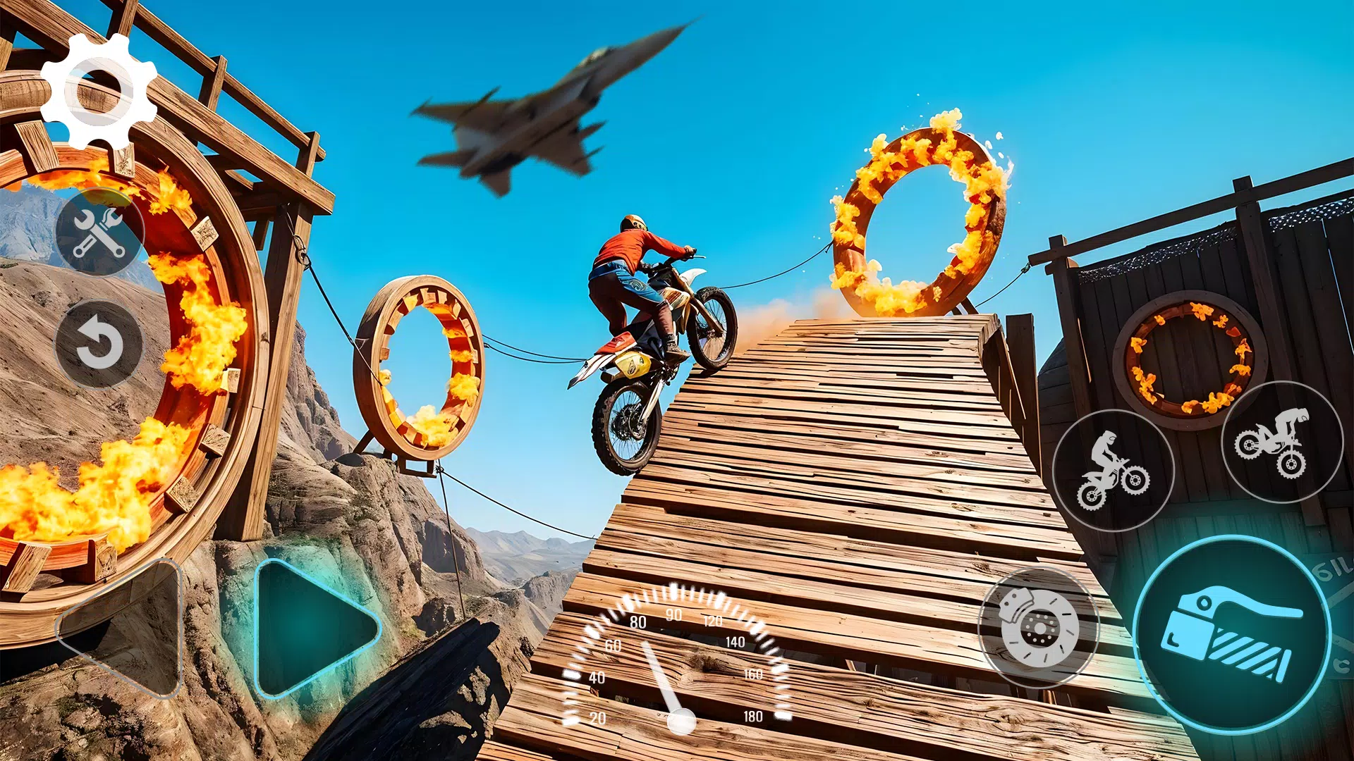 Stunt Bike Racing Challenge 3D 螢幕截圖 2