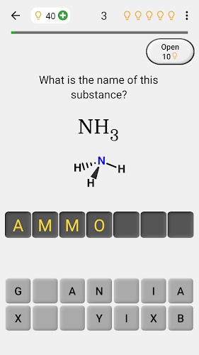 Chemical Substances: Chem-Quiz Tangkapan skrin 1