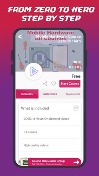 Zuber Mobile Courses Screenshot 2