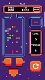 Pill Puzzle : Falling Capsules Скриншот 0