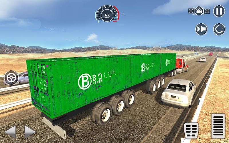 Heavy Truck Simulator Driving 螢幕截圖 1