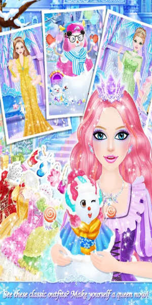 Princess Salon: Frozen Party Скриншот 2