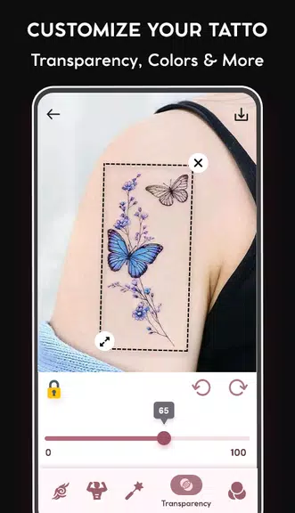 Tattoo on Photo: Tattoo design Captura de tela 0