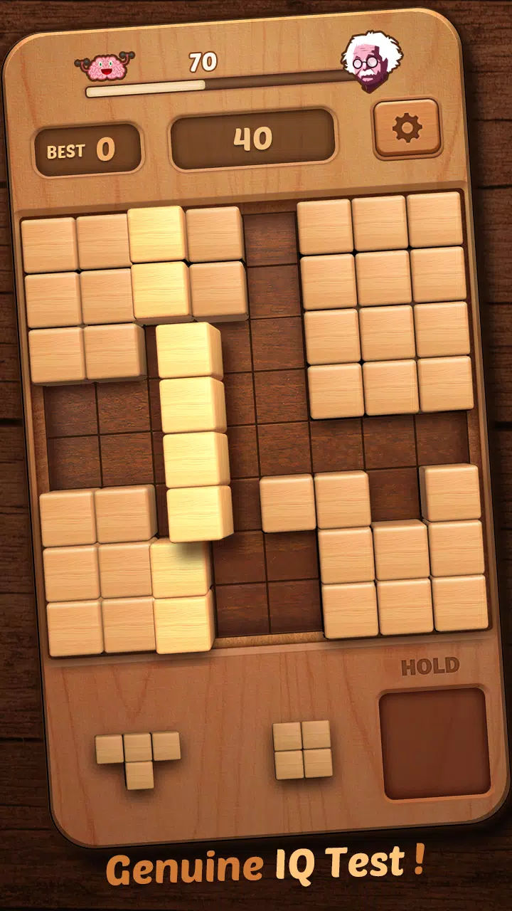 Wood Block Puzzle 3D Capture d'écran 3