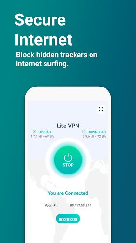 Lite VPN - Secure VPN Proxy スクリーンショット 0