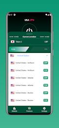 USA VPN - Safer VPN स्क्रीनशॉट 3