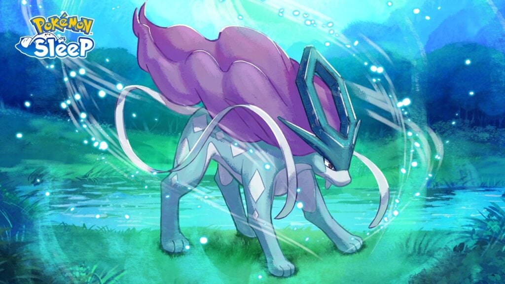 กิจกรรมการวิจัย Suicune เปิดตัวใน Pokémon Sleep