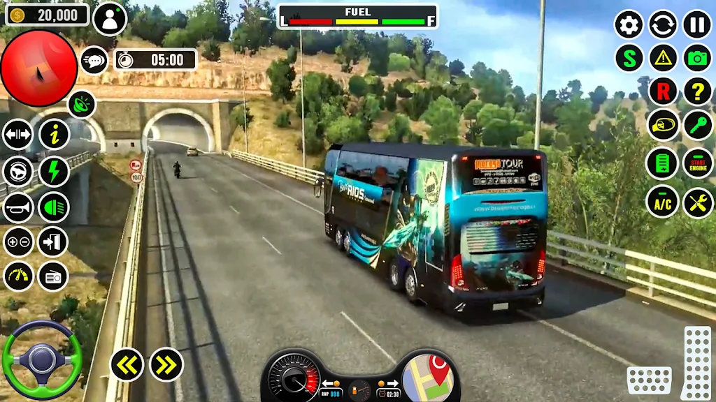 Coach Bus Driving 3D Bus Game Ekran Görüntüsü 3