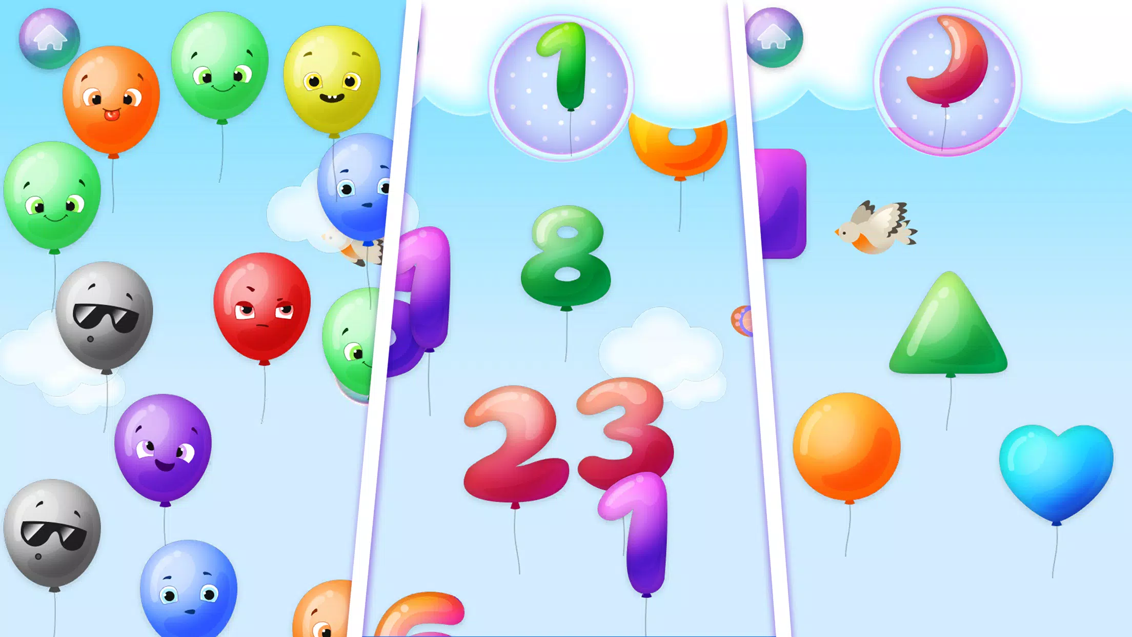 Baby Balloons pop ဖန်သားပြင်ဓာတ်ပုံ 1