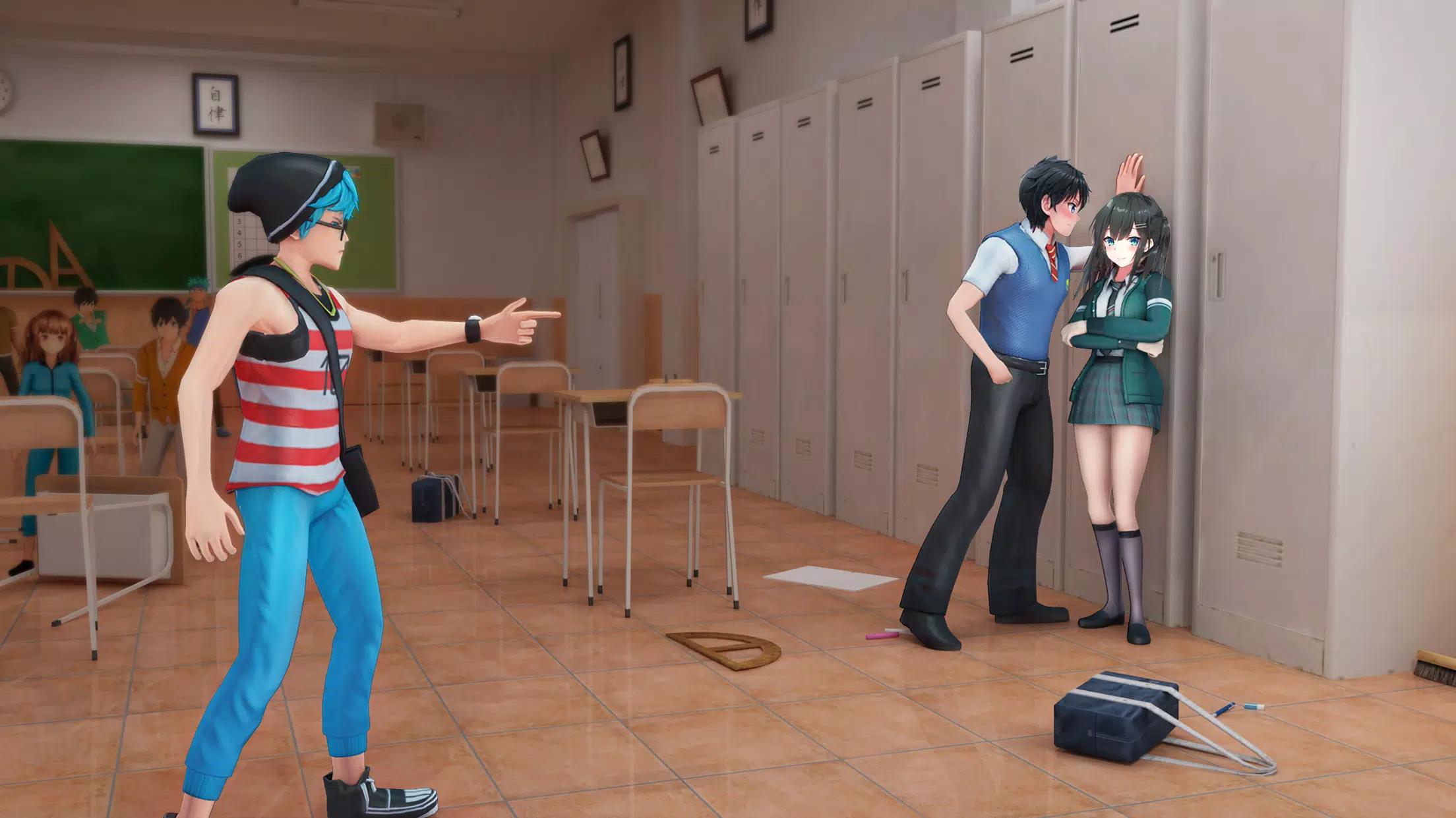 High School Fighting Game Captura de tela 3