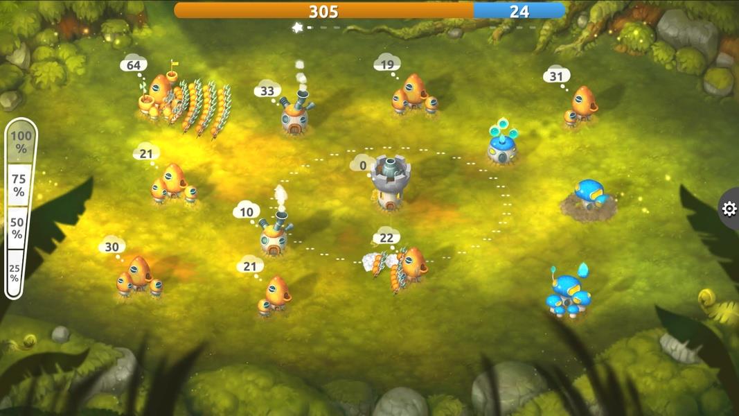 Mushroom Wars 2: RTS Strategy 螢幕截圖 2