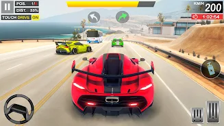 Crazy Car Offline Racing Games Screenshot 1