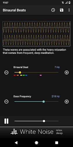 Binaural Beats Generator 스크린샷 2