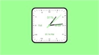 Analog Clock Square Cloassic 스크린샷 2