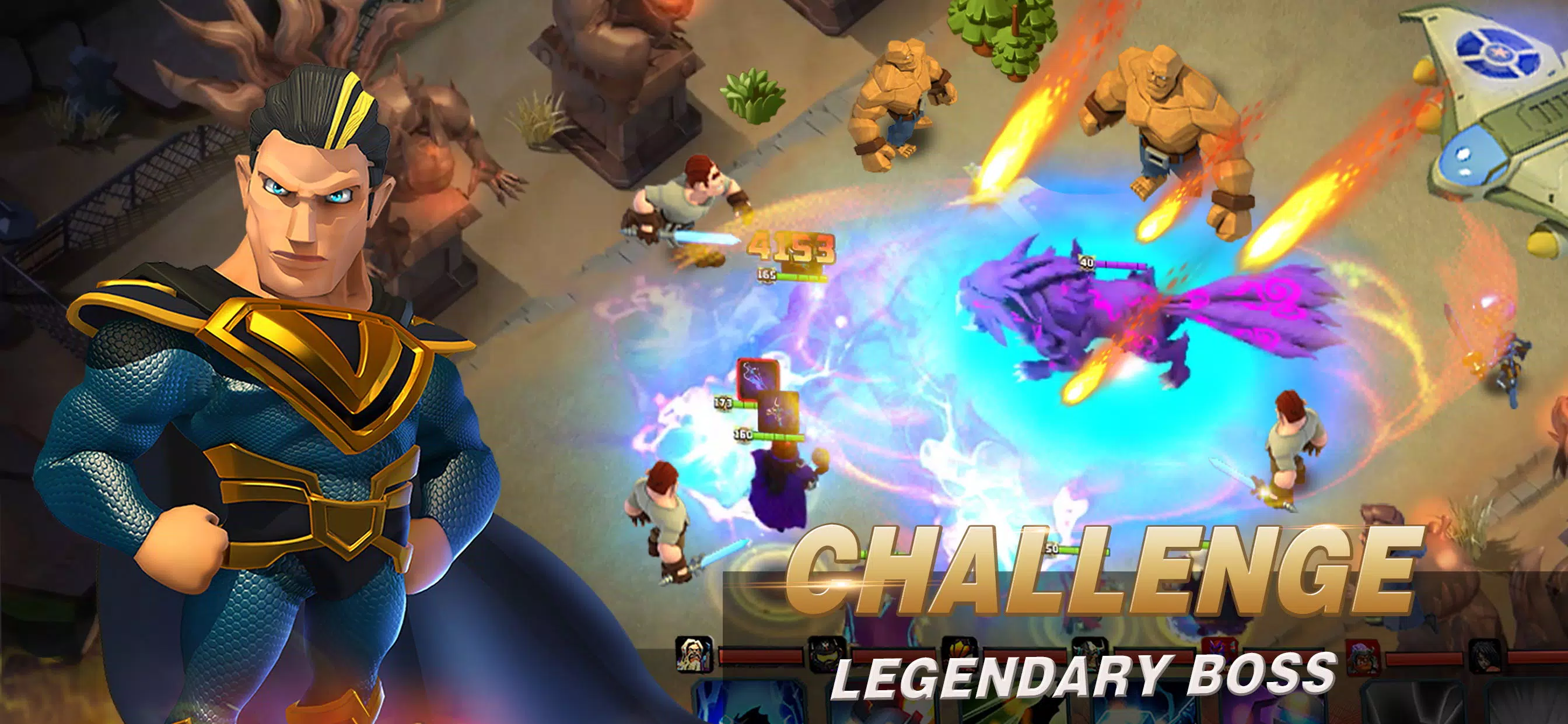 Clash of Legends ဖန်သားပြင်ဓာတ်ပုံ 3