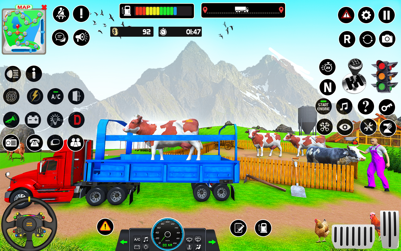 Animals Transport: Truck Games Screenshot 0