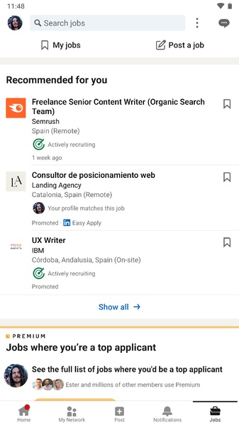 LinkedIn: Jobs & Business News Screenshot 0