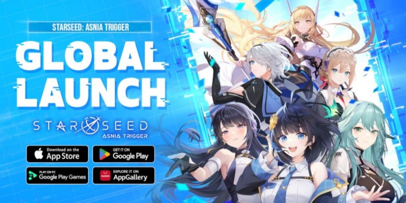 Starseed : Asnia Trigger는 이제 이번 달 초 소프트 런칭 후 전 세계적으로 제공됩니다.