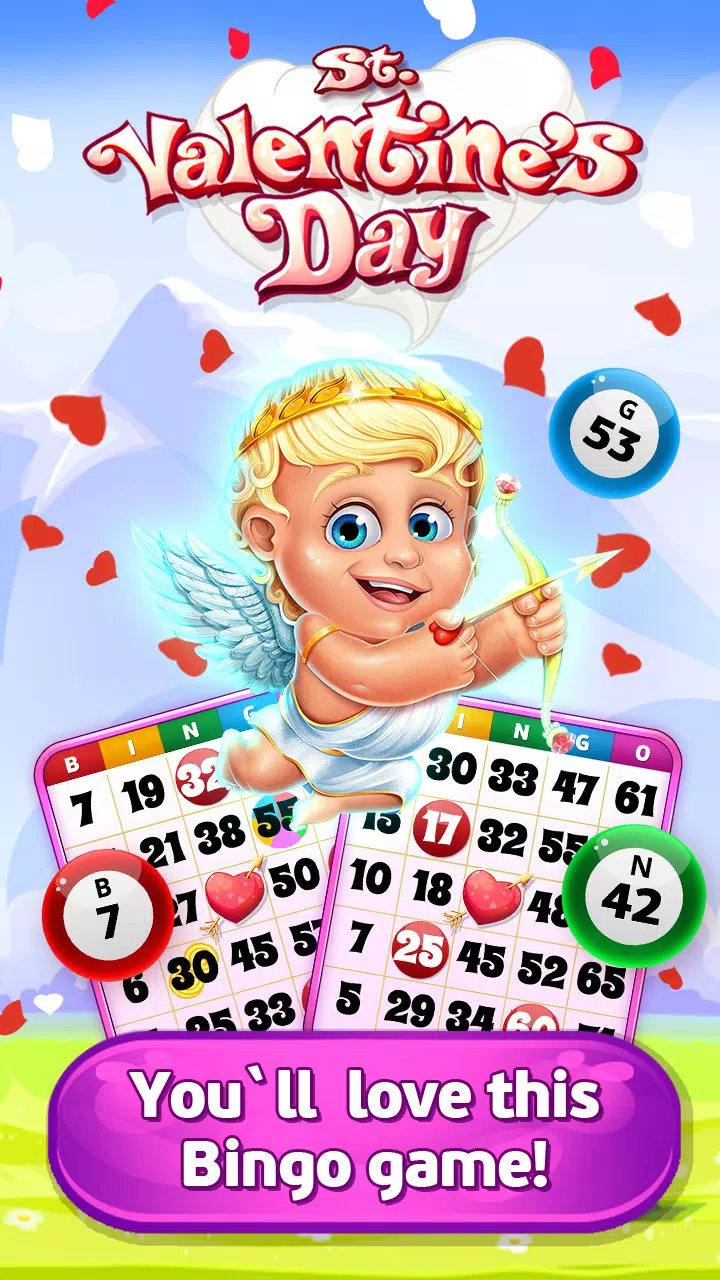 Bingo St. Valentine's Day 螢幕截圖 0