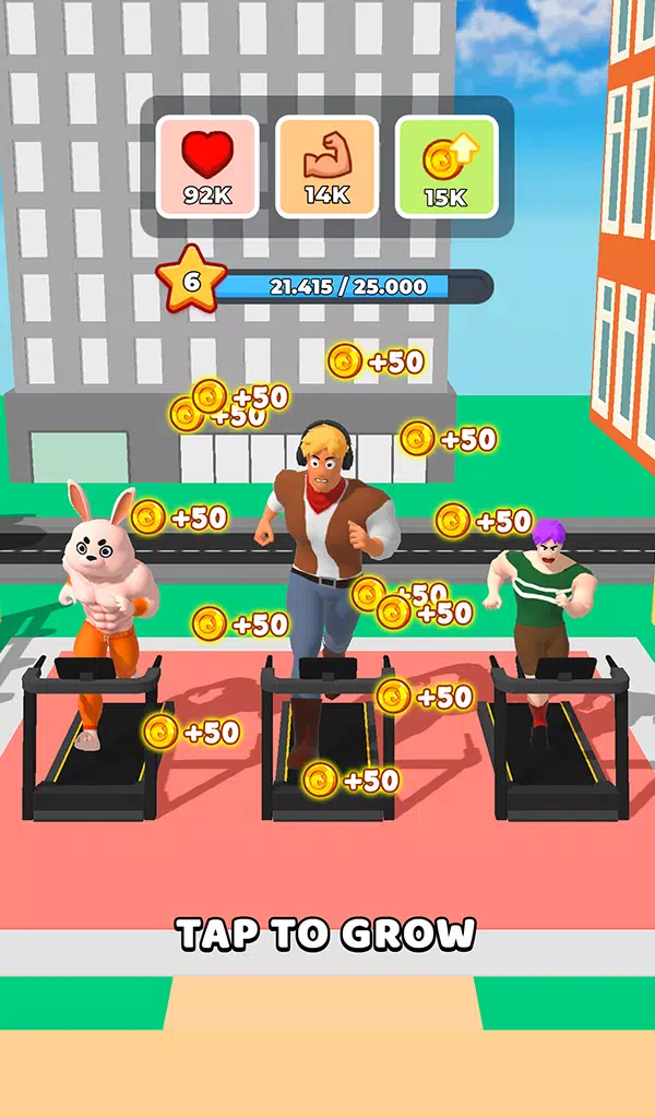 Gym Idle Clicker: Fitness Hero Zrzut ekranu 3