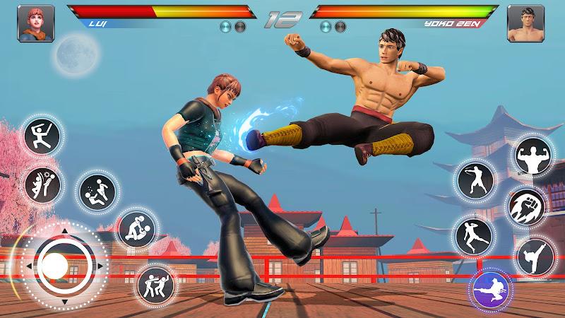 Kung Fu Karate Boxing Games 3D Скриншот 0