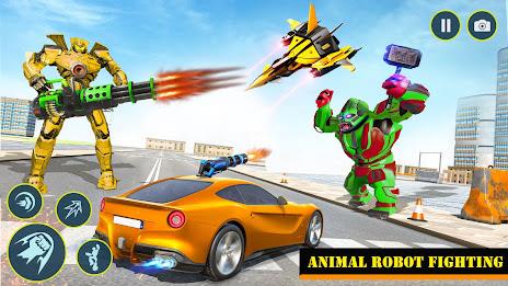 Animal Robot Car Transform 3D Screenshot 2