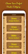 WAStickerApps - Jesus Stickers スクリーンショット 1