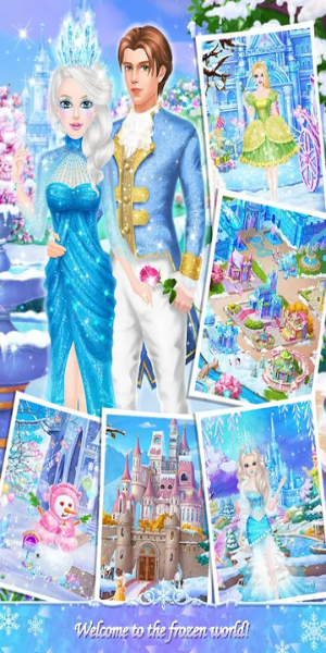 Princess Salon: Frozen Party Скриншот 1