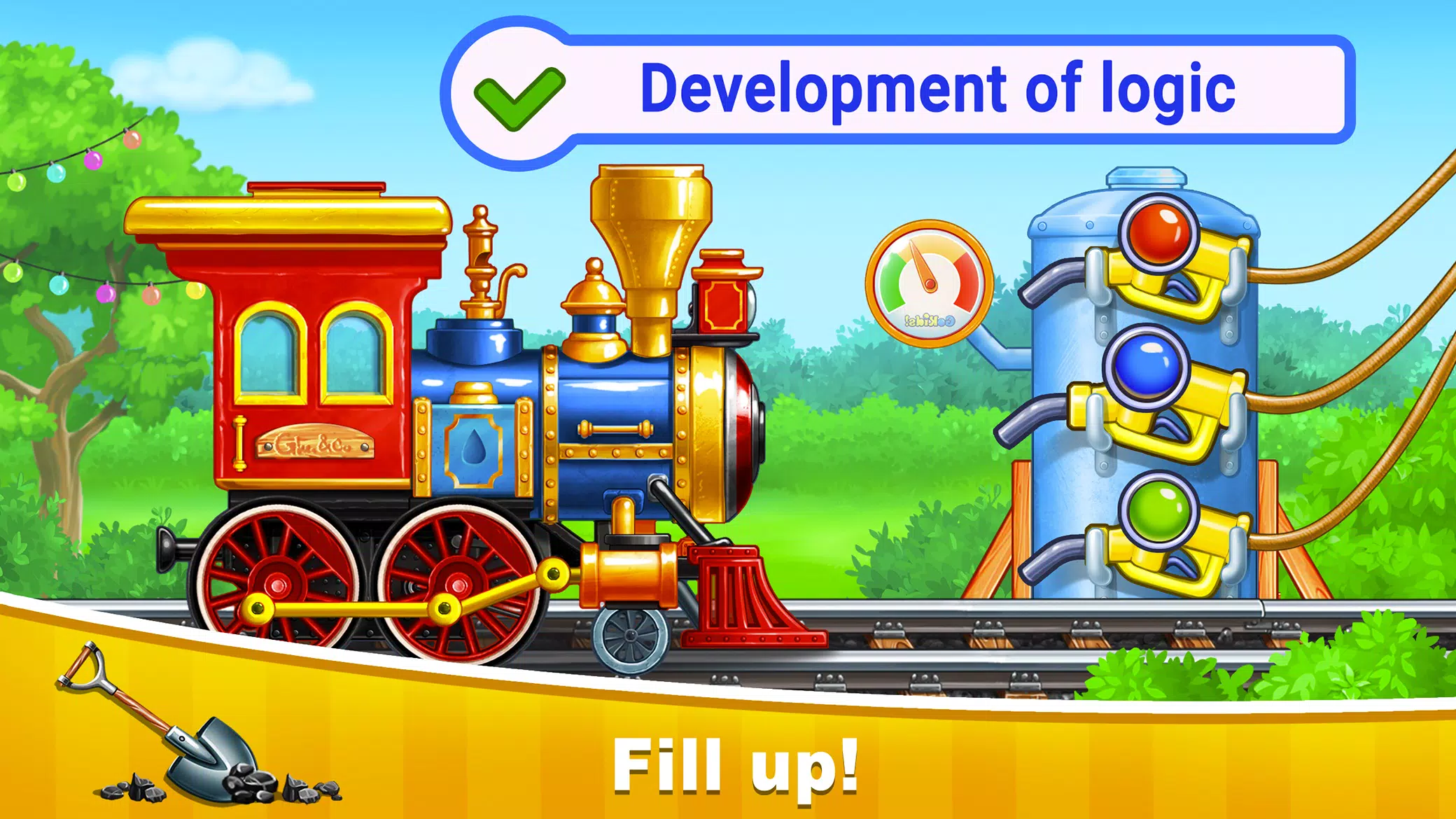 Schermata Train Games for Kids: station 1