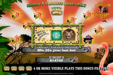 Flamingo Safari Slots Screenshot 1