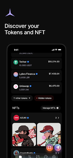 Holdstation Crypto Wallet Captura de tela 3