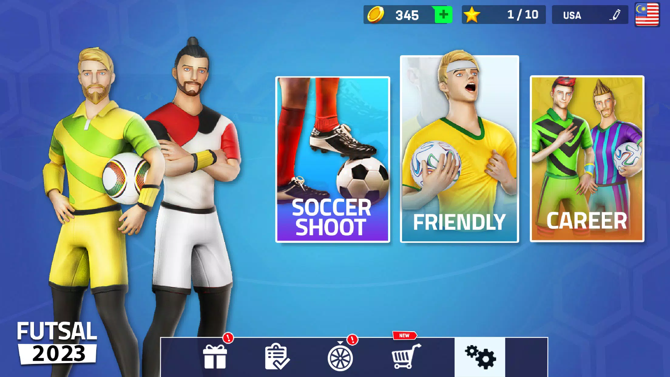 Indoor Futsal: Football Games 螢幕截圖 3