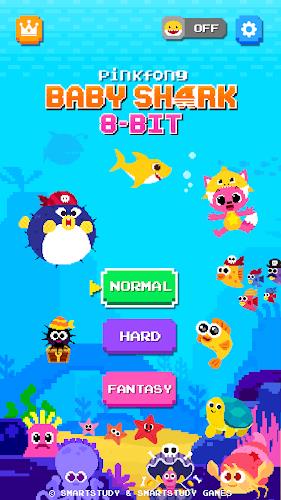 BabyShark 8BIT:Finding Friends Tangkapan skrin 0