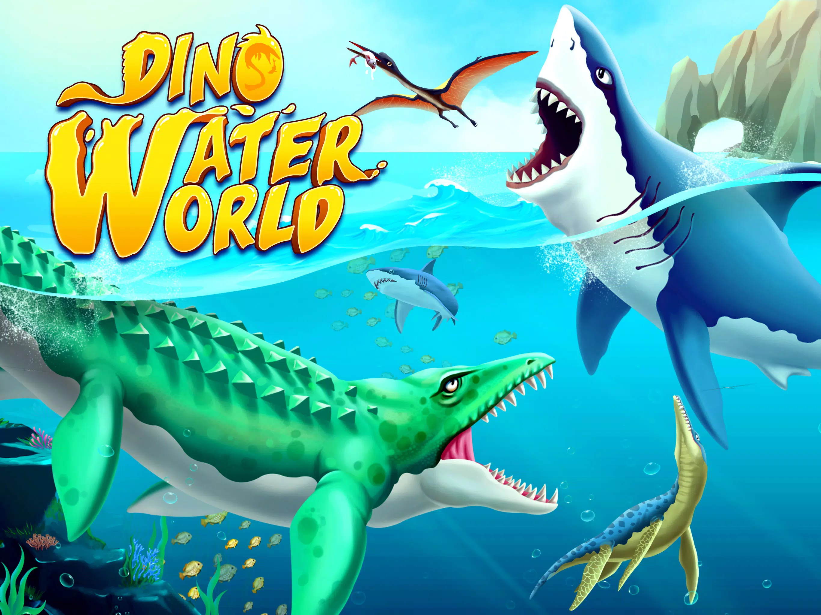 Jurassic Dino Water World ဖန်သားပြင်ဓာတ်ပုံ 0