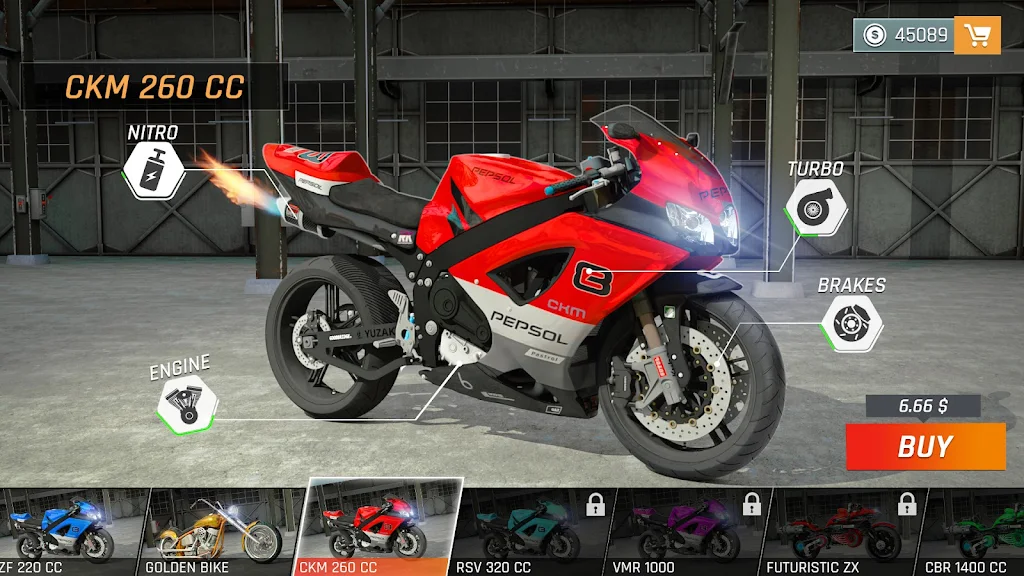 Highway Bike Riding Simulator スクリーンショット 1