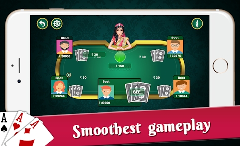 Teen Patti 3 Patti Poker Gam 螢幕截圖 0