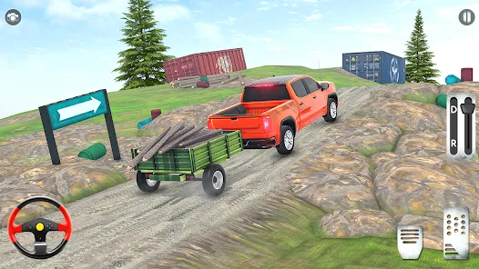 Offroad Car Parking: Car Games スクリーンショット 0