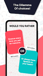 Would You Rather? Party Game स्क्रीनशॉट 1