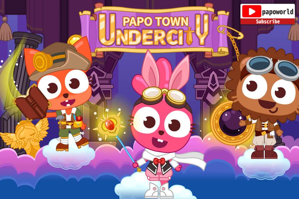 Papo Town: Underground City Schermafbeelding 1