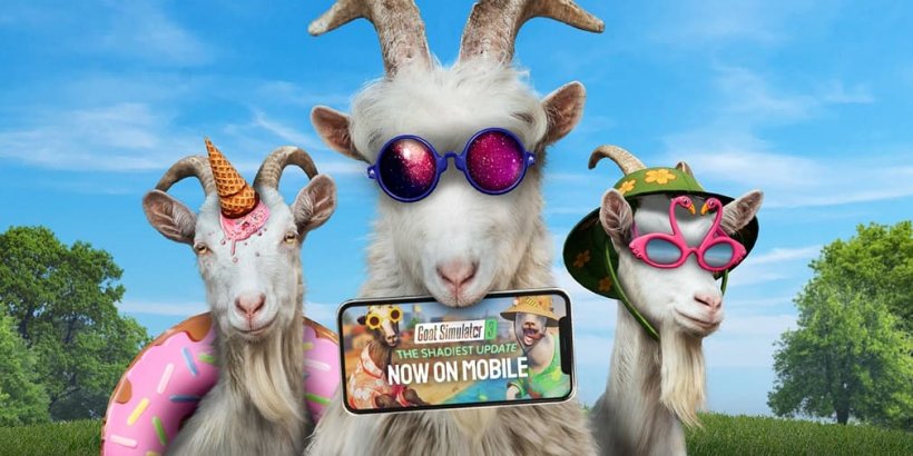Atualização Móvel de Goat Simulator 3 Adiciona Diversão de Verão